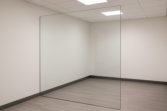 Frameless Glass Partition